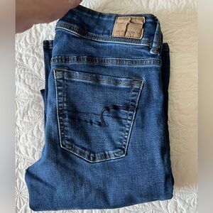 American Eagle Outfitters Dark Blue Denim